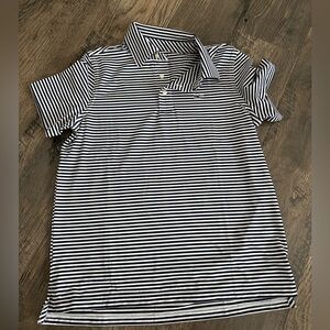 vineyard Vines navy and white youth polo size m